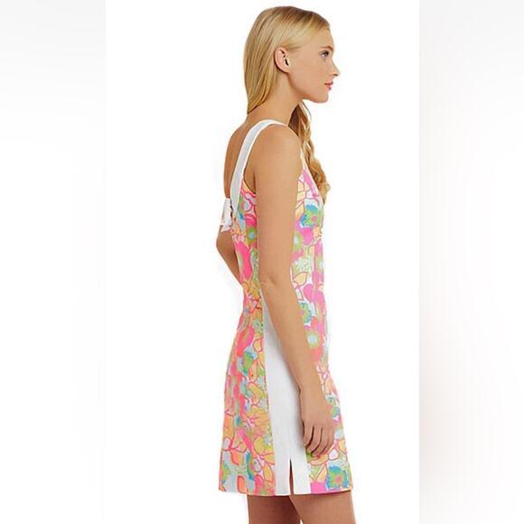 Lilly Pulitzer Darcy Ice Cream Social Floral Sleeveless Shift Dress  Size 10 - Picture 2 of 12